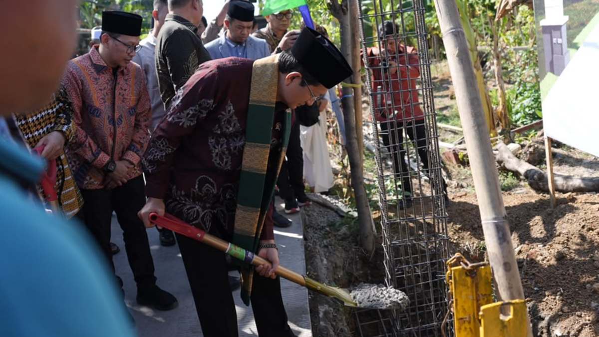 Menteri Agama Letakkan Batu Pertama Gerbang Moderasi Indonesia di Makassar, Appi Sebut Kota Peringkat 9 Toleran Nasional