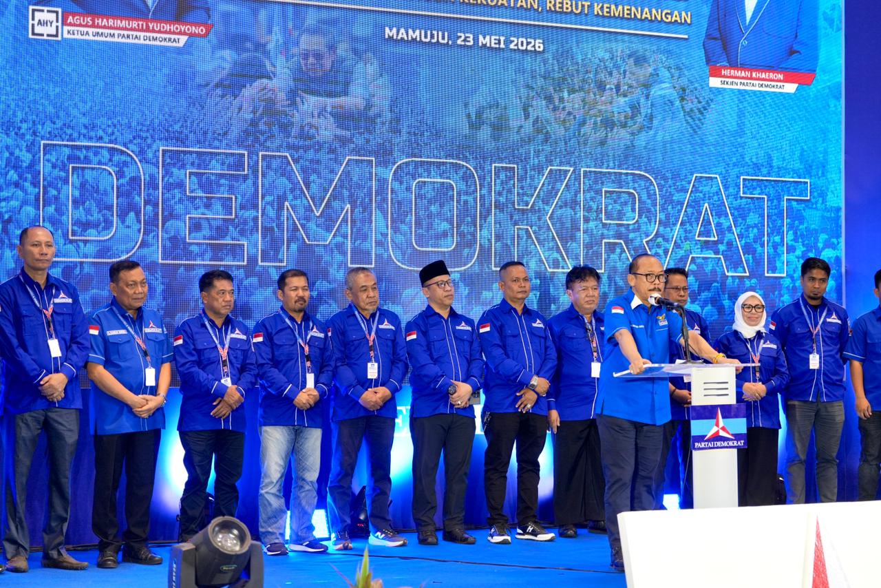 Musda V Demokrat Sulbar: 9 Tokoh Lintas Profesi Berlabuh, Herman Khaeron Sebut Partai Masih Digandrungi