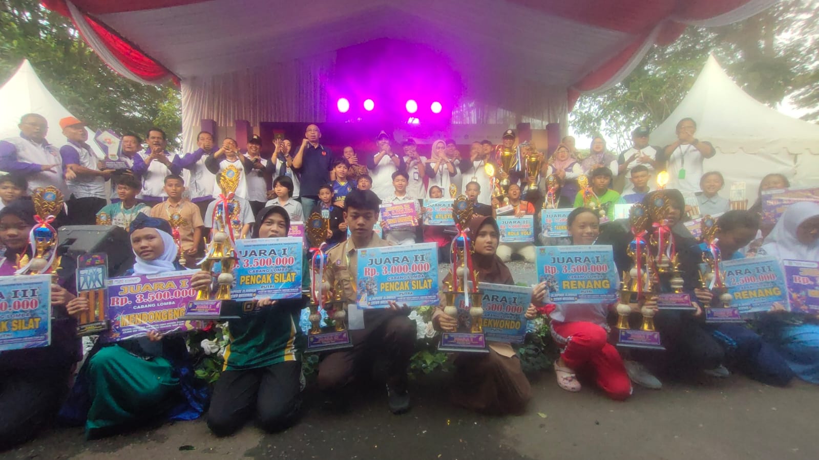 2.500 Pelajar SD dan SMP di Kabupaten Tangerang Unjuk Prestasi di O2SN dan FLS3N 2026, Panongan dan Pasar Kemis Juara Umum