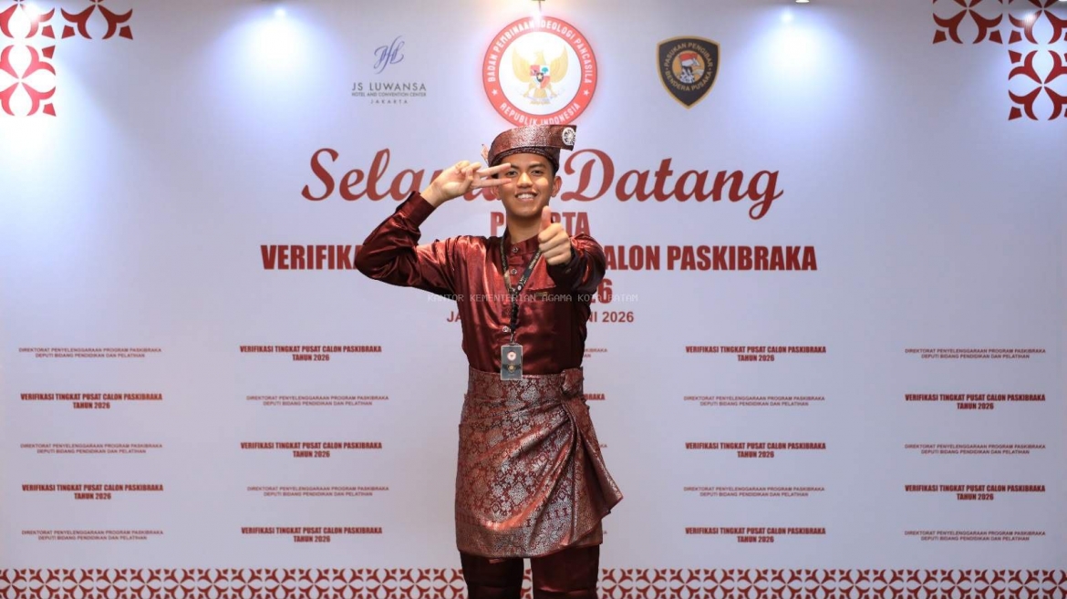 Siswa MAN IC Batam Bagas Rady Putra Azimarsono Lolos Paskibraka Kepri 2026, Sempat Tembus Tiga Besar Seleksi Nasional