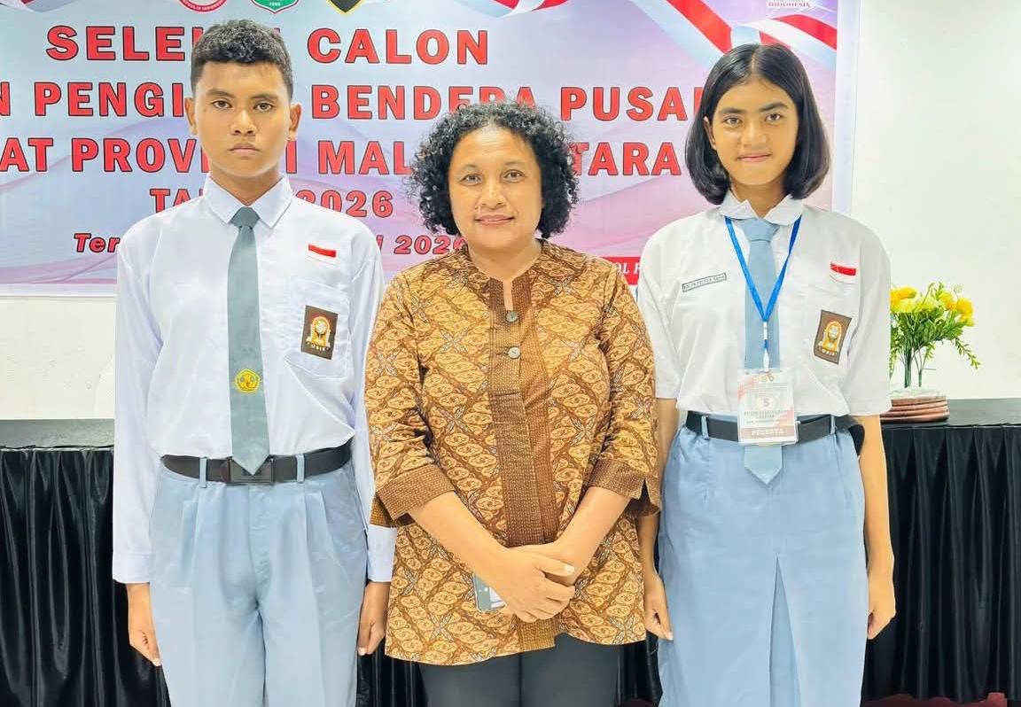 Dua Pelajar SMA di Halmahera Barat Lolos Seleksi Paskibraka Nasional 2026, Wakili Maluku Utara ke Jakarta