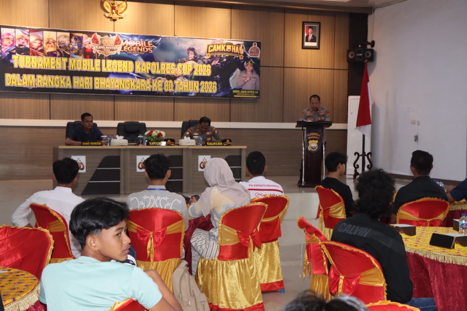 Polres Bengkulu Utara Gelar Turnamen E-Sport Kapolres Cup 2026, 8 Tim Berlomba Menuju Kapolri Cup