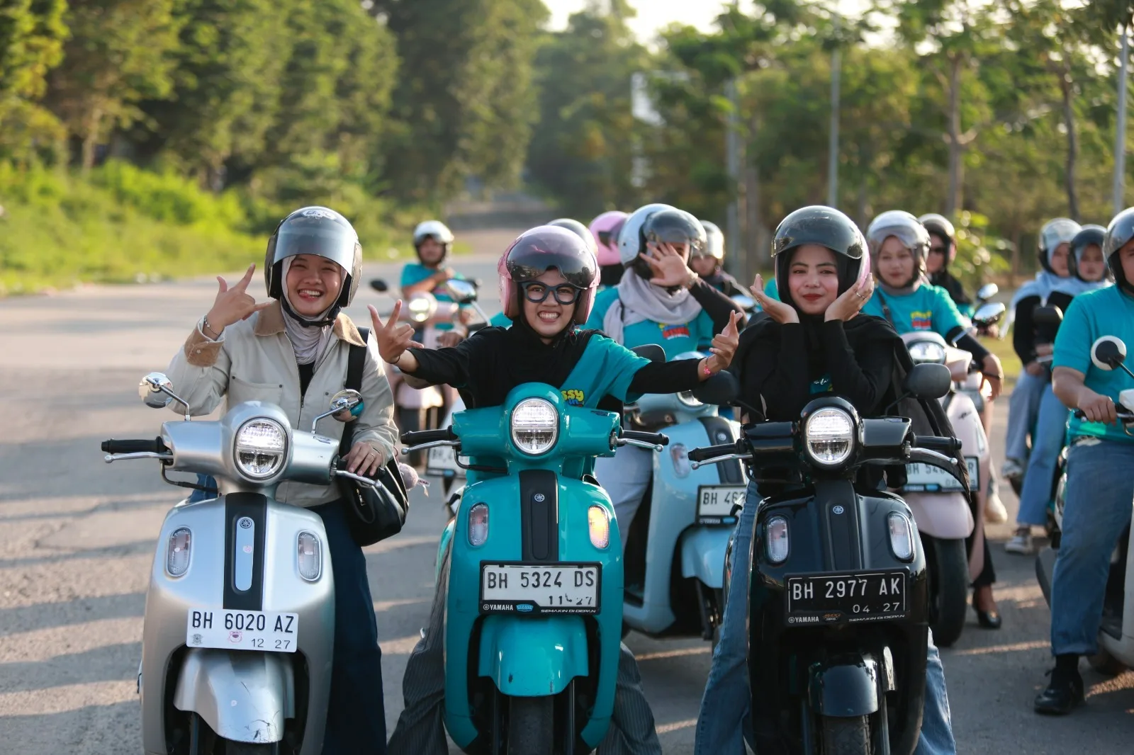 Yamaha Fazzio Hybrid Jadi Pilihan Skutik Anak Muda Jambi, Desain Modern untuk Mobilitas Harian