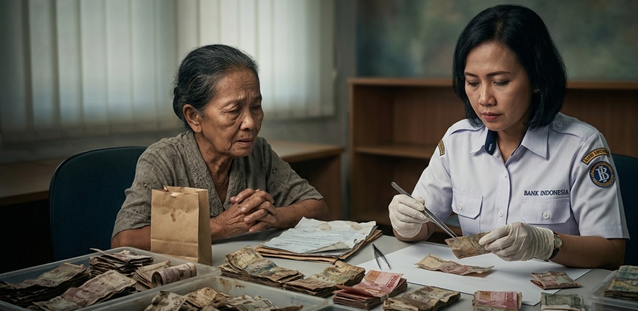 Koper Berisi Rp 1,54 Miliar Milik Dokter di Batang Terendam Rob, BI Tegal Selamatkan Rp 1,51 Miliar