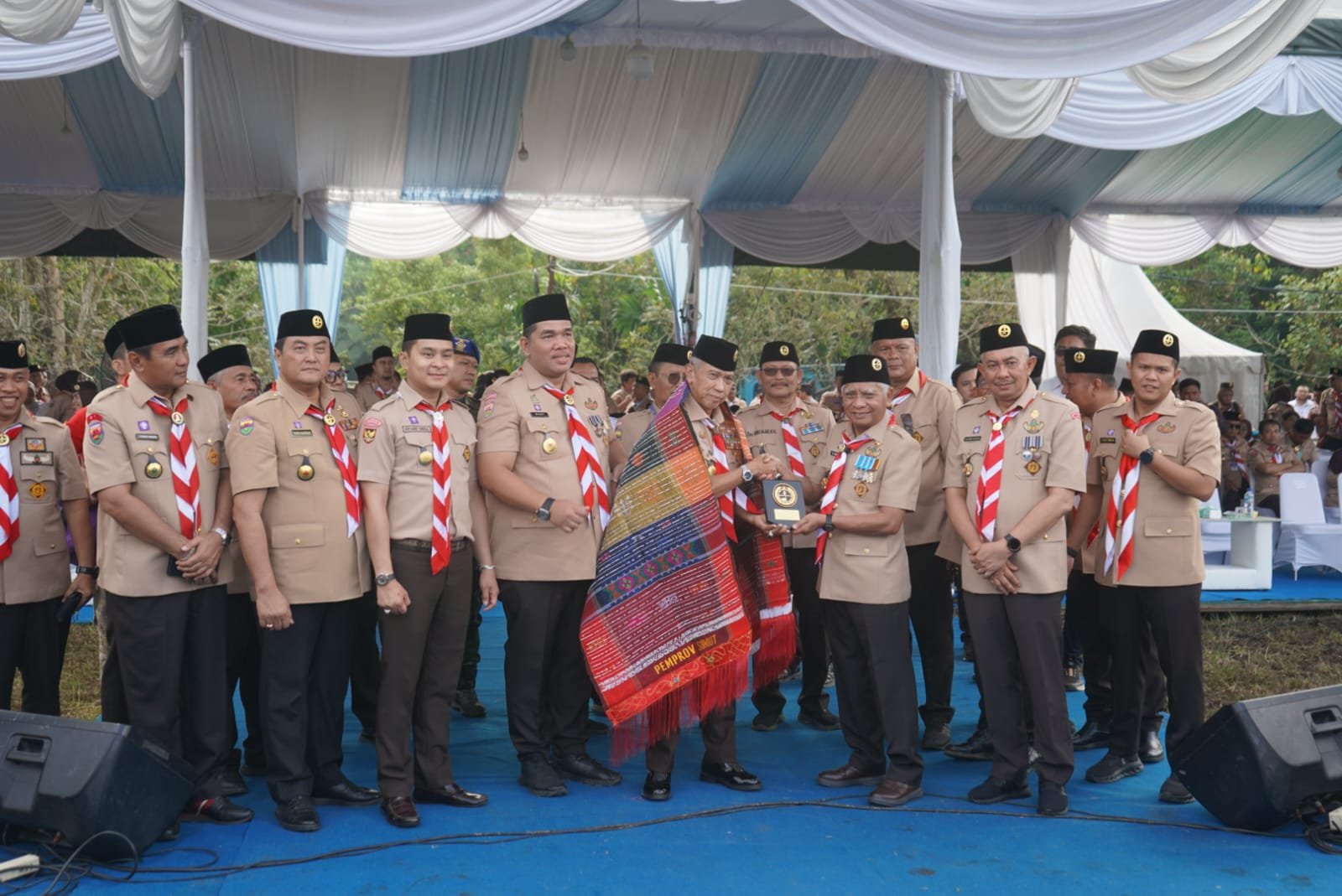 Wakil Bupati Asahan Hadiri Pembukaan Jamda XI Pramuka Sumut, 5.575 Peserta dari Seluruh Daerah Siap Berkemah di Sibolangit