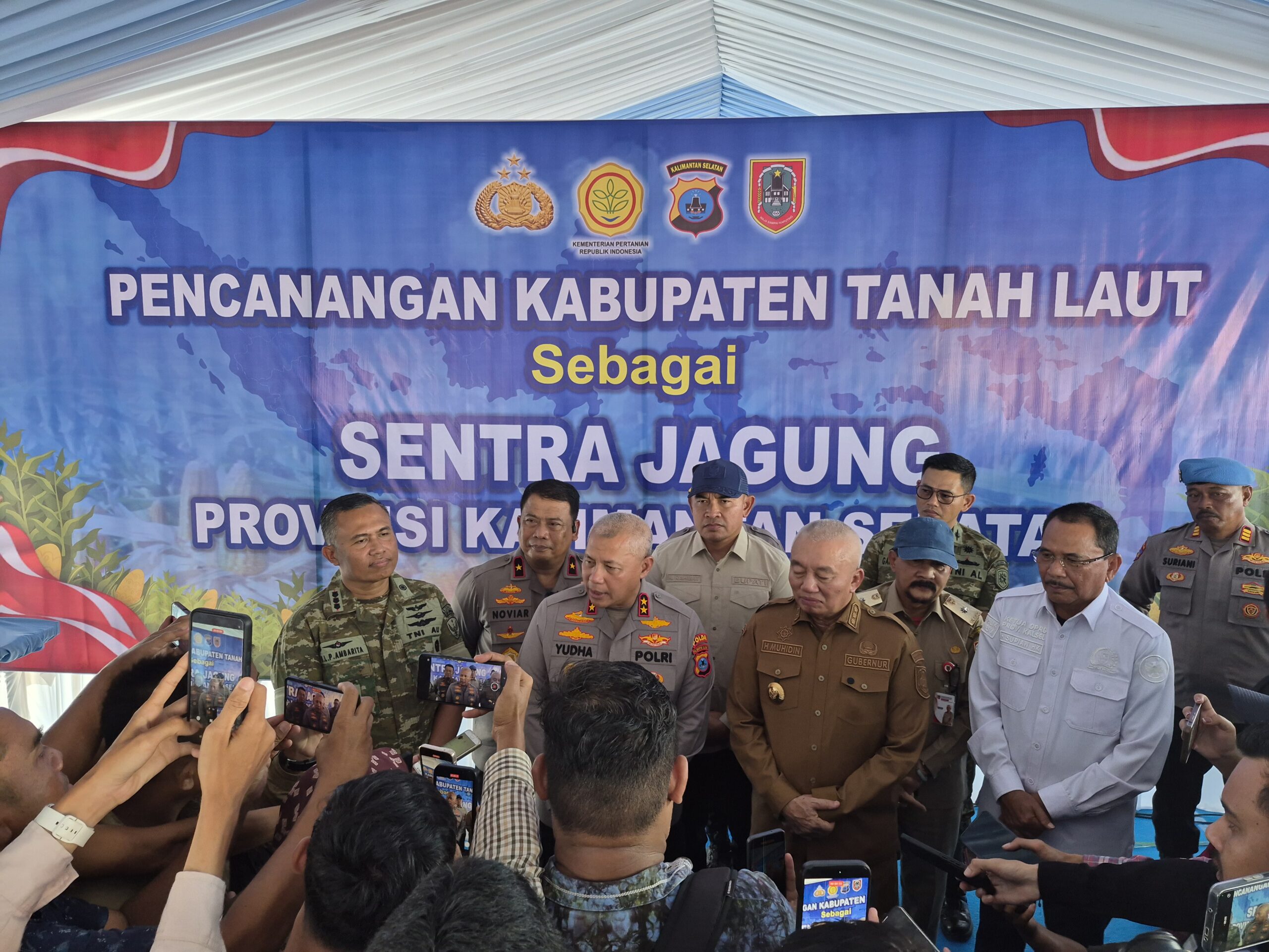 Pemprov Kalsel dan Polda Tandatangani Kesepakatan, Tanah Laut Jadi Sentra Produksi Jagung untuk Tekan Ketergantungan Pasokan