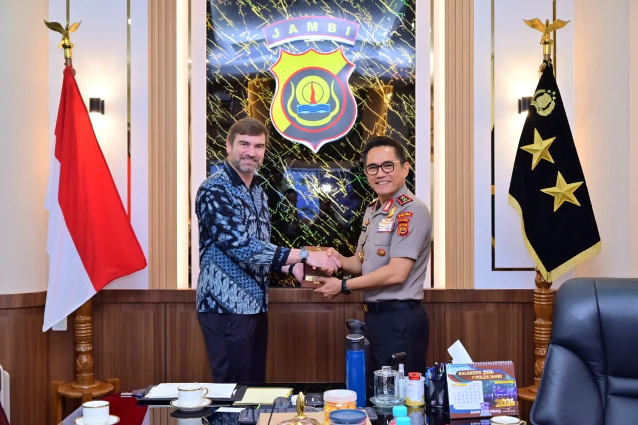 Kapolda Jambi Terima Audiensi Konsulat AS, Bahas Kerja Sama Intelijen dan Ancaman Kejahatan Digital