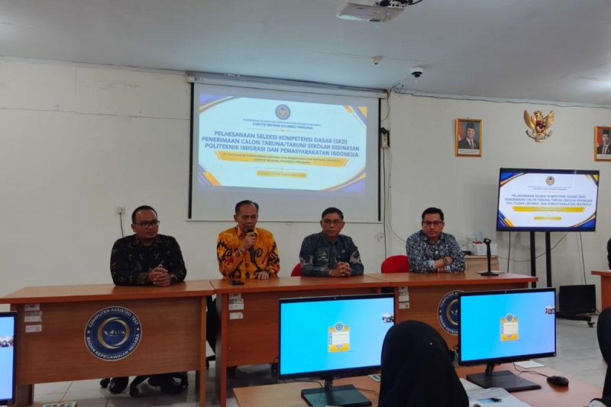 109 Peserta SKD Poltek Imipas di Kendari Diingatkan Jaga Integritas, 48 Hadir Hari Pertama