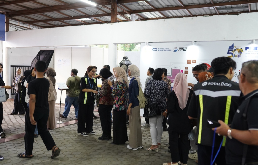 PRSU ke-50 di Medan Diserbu Pengunjung, Ratusan UMKM Sumut Raup Berkah dari Transaksi Langsung
