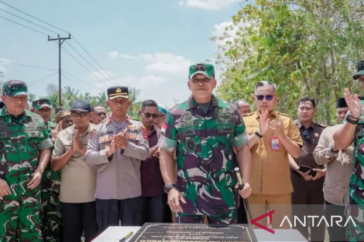 TNI Rampungkan 8 Jembatan di Pulau Buru dan Buru Selatan, Waktu Tempuh Antardesa Terpangkas Drastis