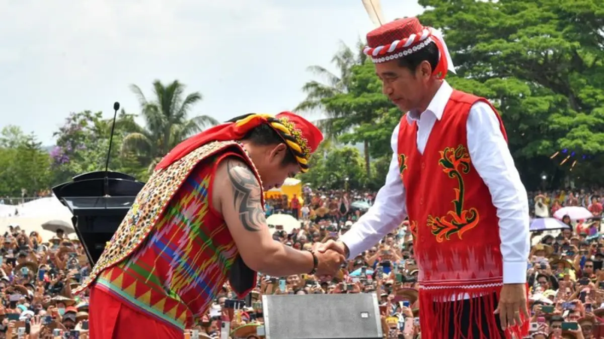 Diajak Panglima Jilah Main Film Kolosal Dayak-Majapahit, Jokowi: Jadi Figuran Pun Saya Siap!