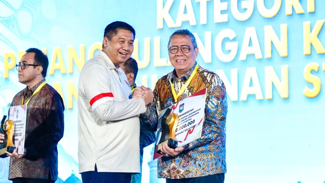 Pemkot Tangsel Masuk Tiga Besar Regional Jawa-Bali, Penghargaan Kemendagri untuk Penurunan Stunting dan Kemiskinan