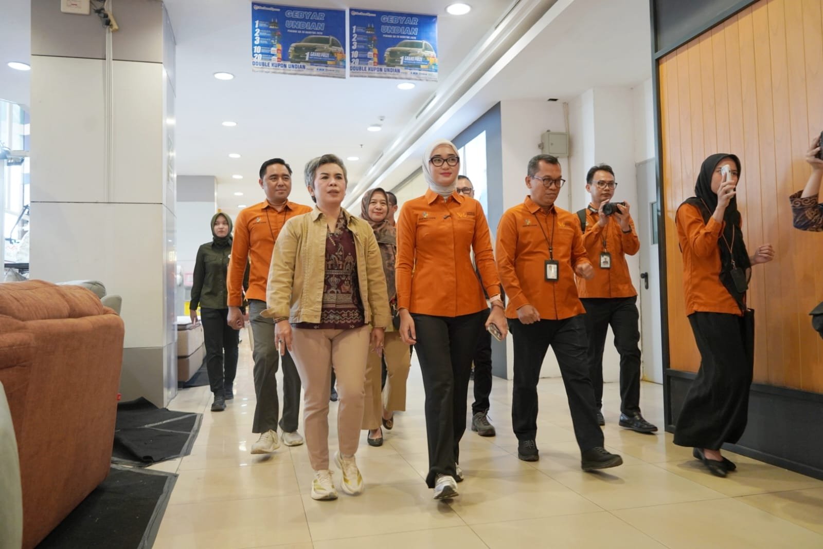 Wagub Lampung Jihan Nurlela Turun Langsung Dampingi Petugas Sensus Ekonomi 2026 di Mal Bandar Lampung