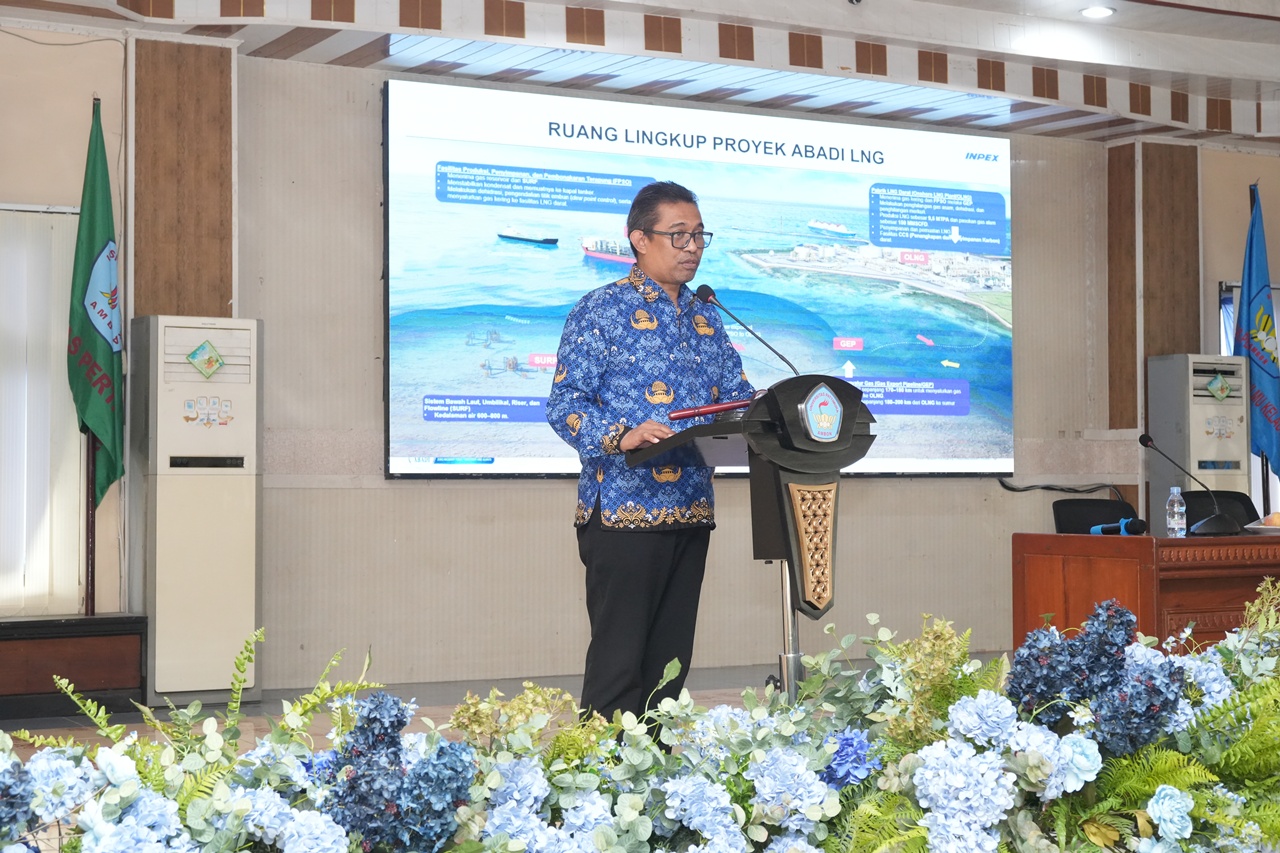 Unpatti dan Inpex Siapkan SDM Lokal Maluku Lewat Kuliah Tamu Teknik Elektro dan Manajemen Proyek LNG Blok Masela