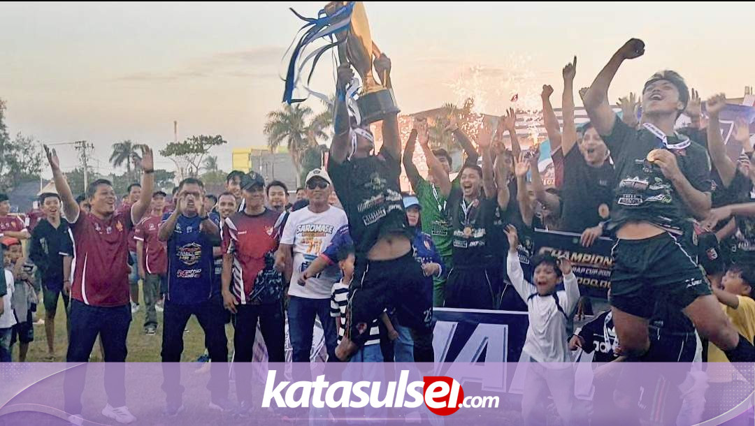Amanah RD99 FC Juara Sidrap Cup 2026 Usai Kalahkan Kilau 99 FC 2-0, Comeback Dramatis dengan 10 Pemain