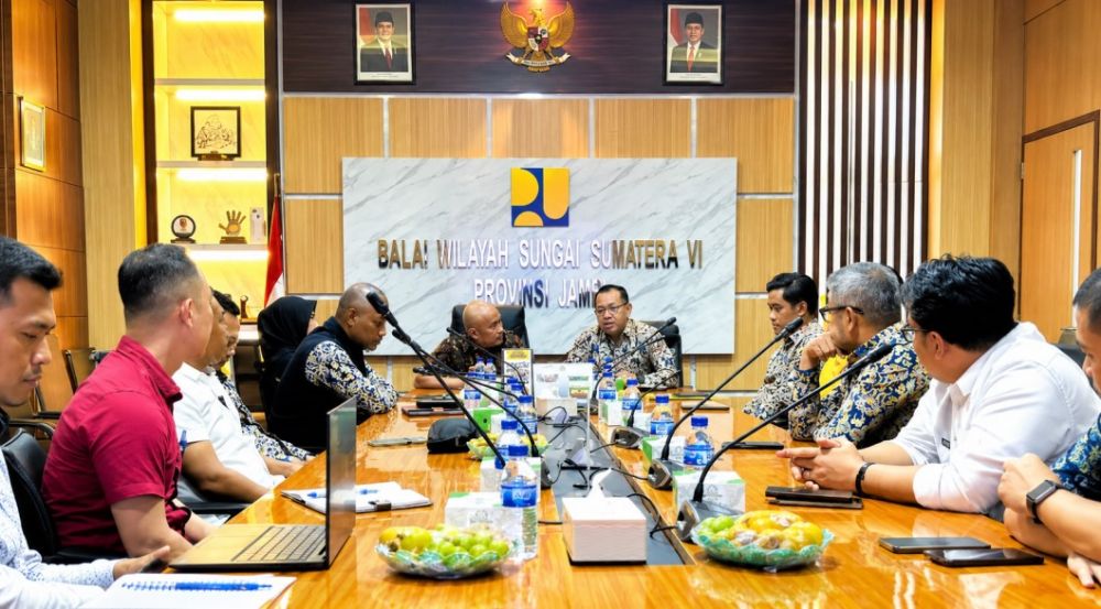 Bupati Bungo Audiensi dengan BWSS VI Jambi Bahas Rencana Pembangunan Mall, Investor Siap Garap Proyek
