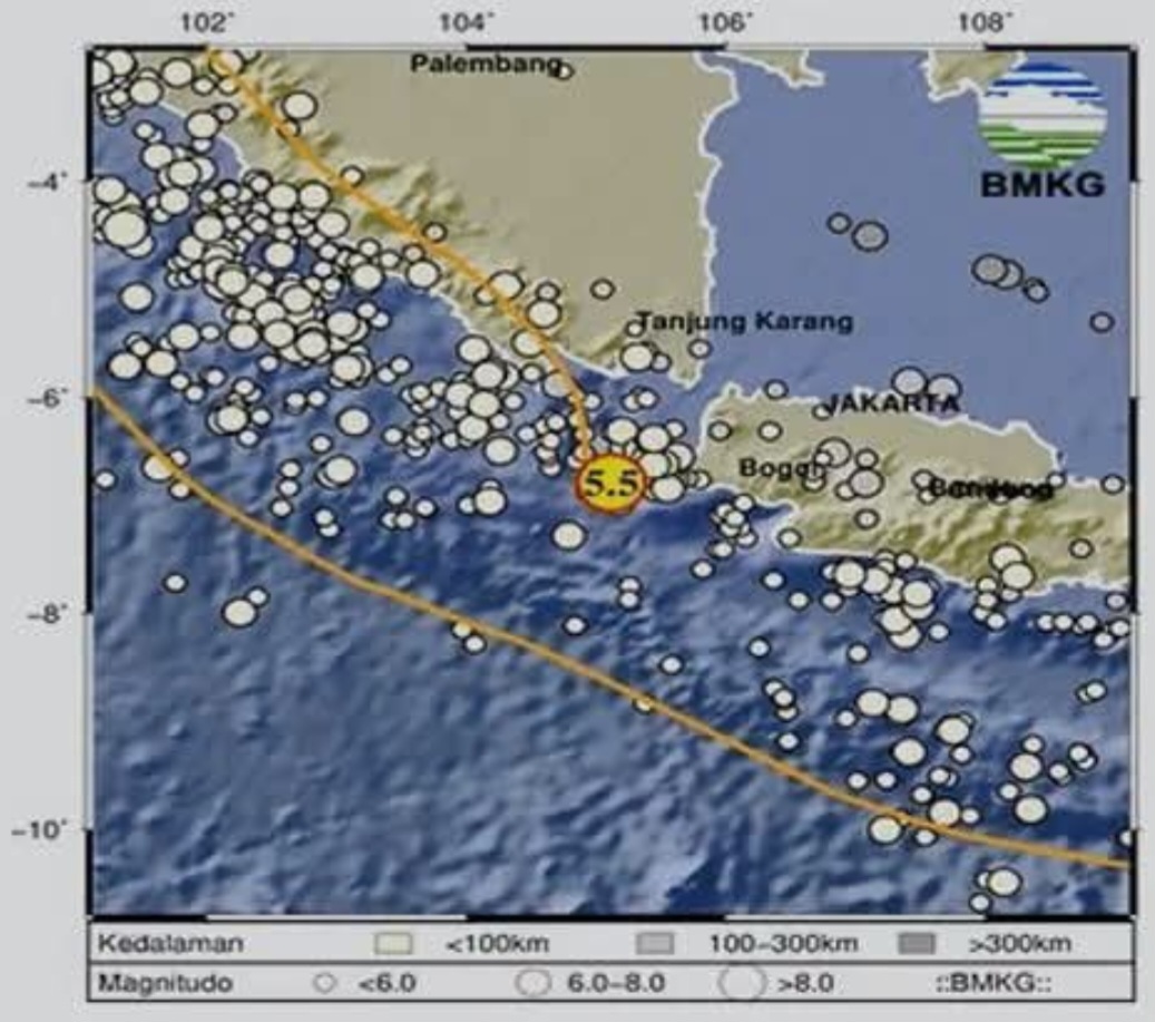 Gempa M5,3 Guncang Banten Dini Hari, Warga Sumur Rasakan Getaran Intensitas IV MMI