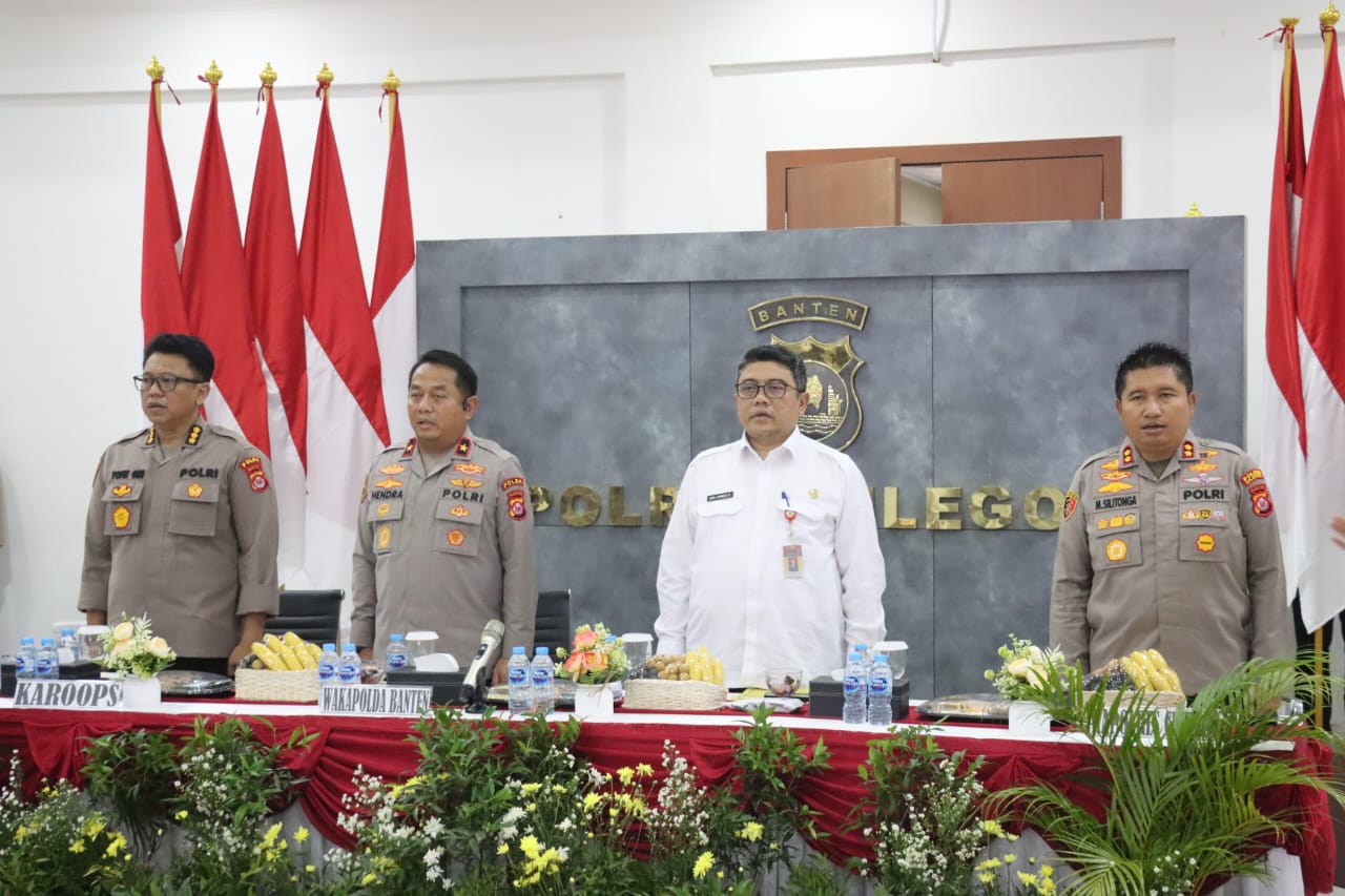 Polda Banten dan Polres Cilegon Gelar Rakor Penertiban Truk Tambang, Simpulkan 3 Poin Penting untuk Warga