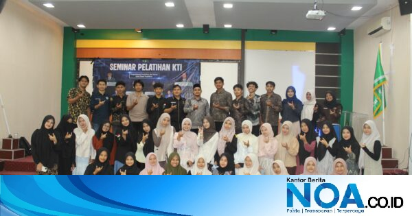 DEMA FTK UIN Ar-Raniry Gelar Pelatihan Karya Tulis Ilmiah, Fakultas Dorong Mahasiswa Lulus Tepat Waktu