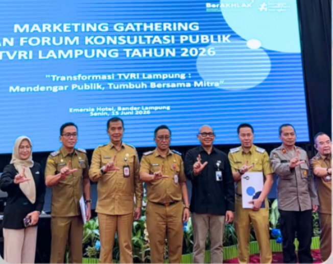 Sekda Lampung Timur Rustam Effendi Teken MoU di Marketing Gathering 2026, Fokus Percepat Program Strategis Daerah