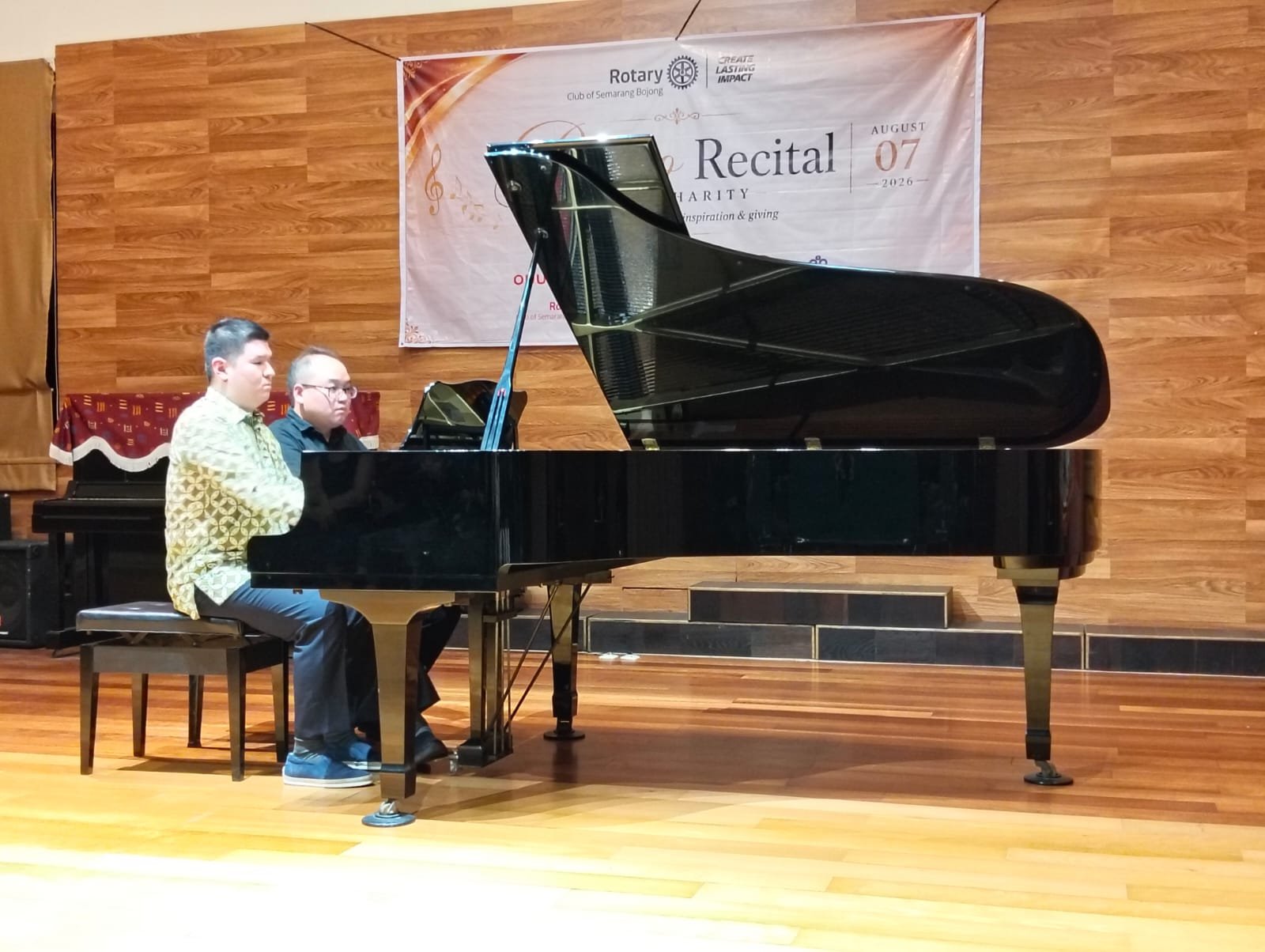 Rotary Club Semarang Bojong Gelar Piano Recital for Charity, Kumpulkan Donasi Operasi Katarak untuk Warga NTT