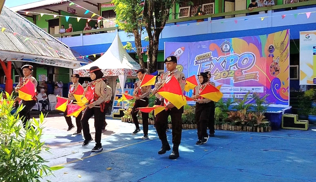 Expo Spensa SMP Negeri 1 Ternate Tutup, 200 Karya Siswa Dipamerkan Selama Dua Hari