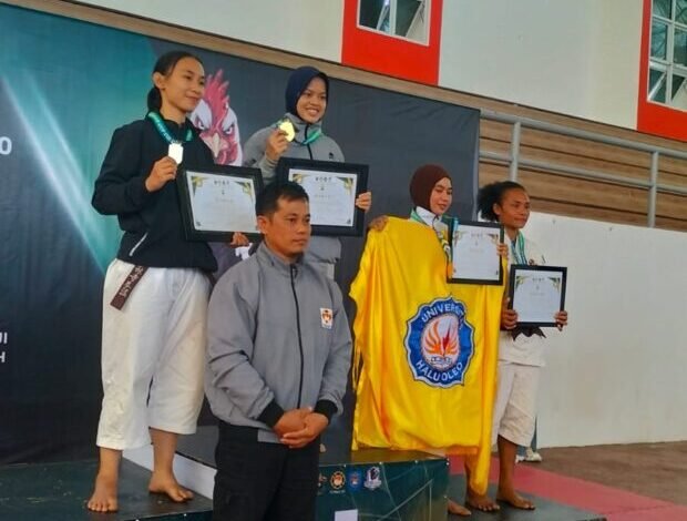Dua Atlet Kempo Bulungan Bawa Pulang Medali Perak dan Perunggu dari Kejurnas Rektor UNHAS Cup XVIII di Makassar
