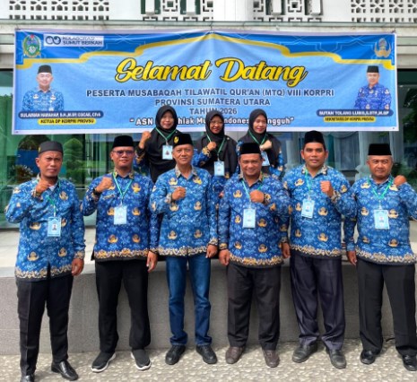 8 PNS Korpri Asahan Ikuti STQ Korpri Sumut 2026, Asisten Sekdaprovsu Resmi Buka Seleksi di Medan