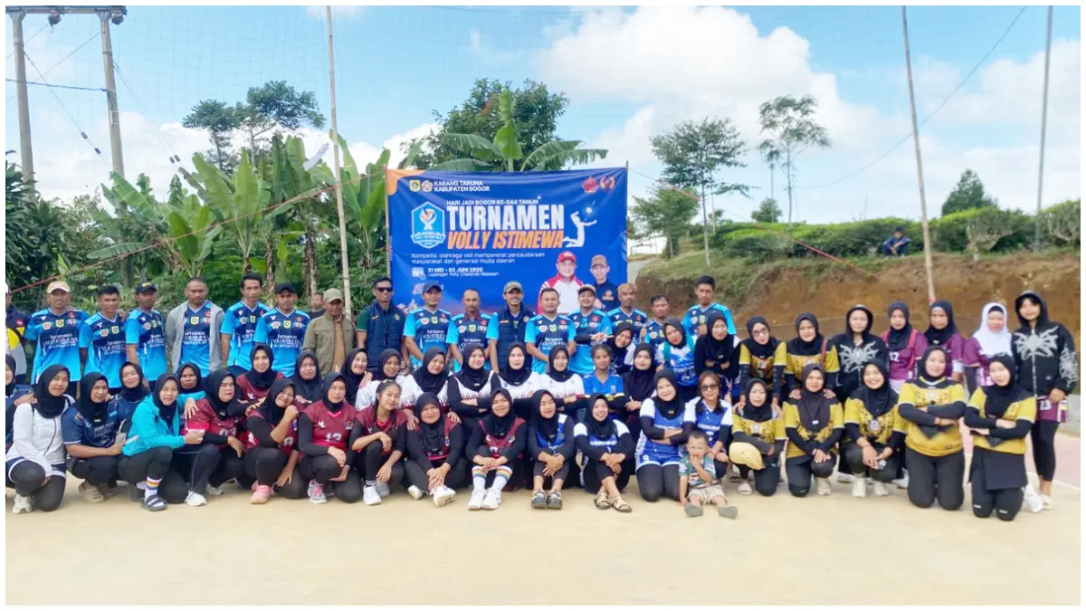 Turnamen Voli Istimewa HJB ke-544 di Malasari Bogor Dorong Sport Tourism dan Lahirkan Bibit Atlet Baru