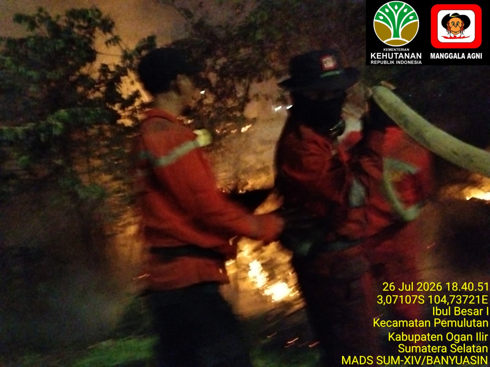 Kebakaran Hutan dan Lahan di Ogan Ilir Hanguskan 15 Hektare dalam Sehari, Api Sempat Dekati Permukiman Warga