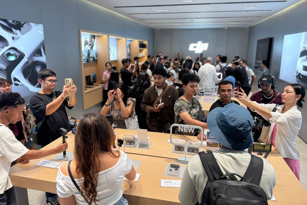DJI Store Resmi Dibuka di Beachwalk Kuta, Jadi Creative Hub Pertama di Bali untuk Kreator Konten