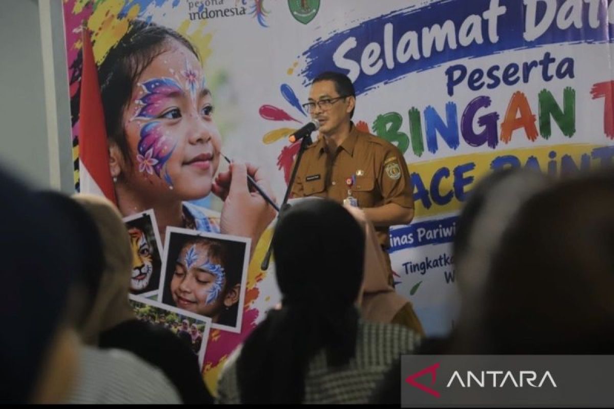 Dispar Kaltim Latih 30 Pelukis Wajah di Samarinda, Bidik Atraksi Baru Pariwisata Benua Etam