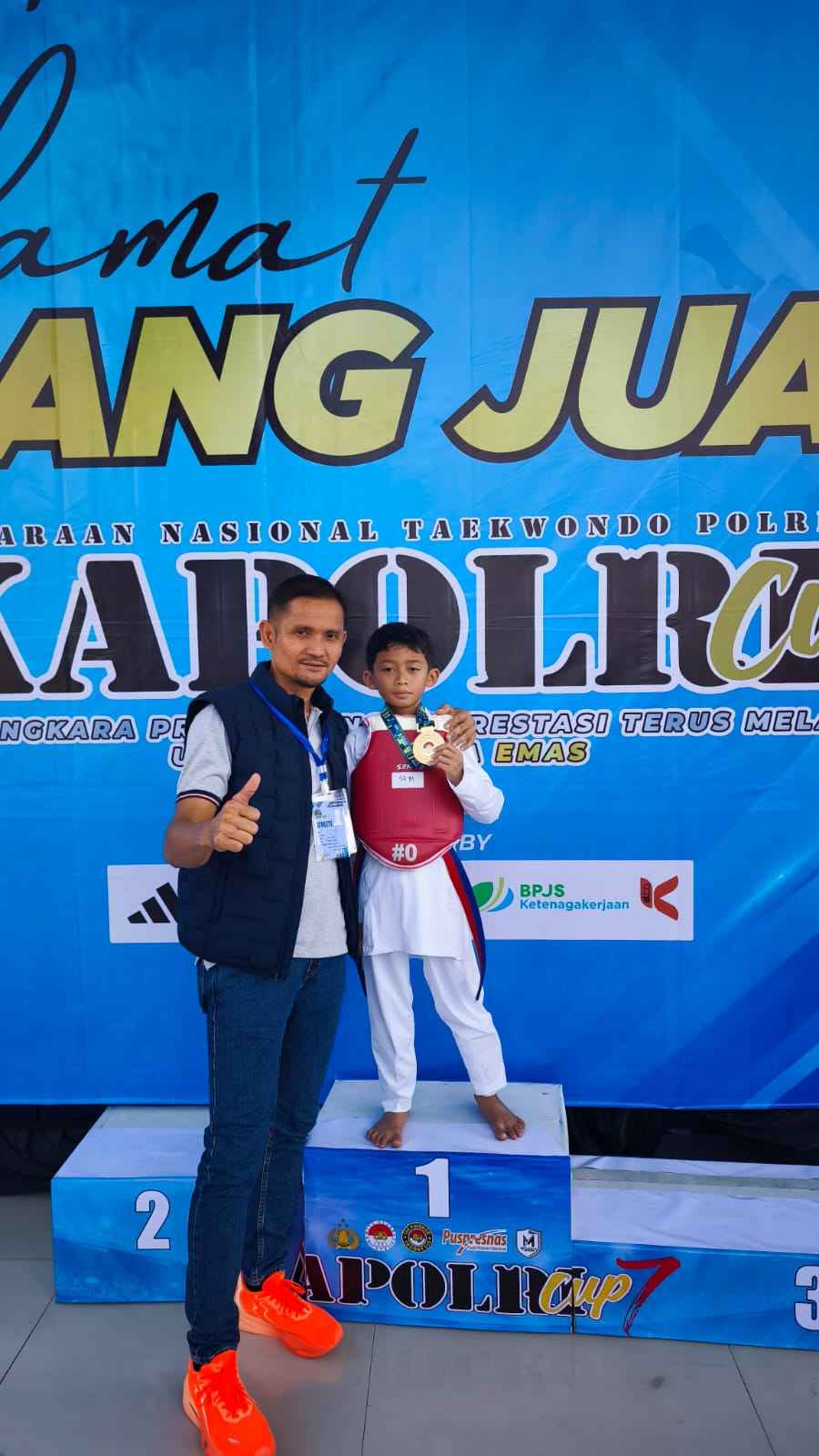 Champions Taekwondo Training Center Pangkalpinang Borong 4 Emas dan 2 Perunggu di Kejurnas Kapolri Cup VII 2026