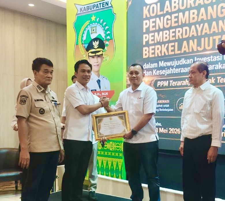 Bupati Konawe Utara Beri Penghargaan ke Antam atas Program PPM, Ini Tiga Syarat Investasi Berkualitas Versi Ikbar