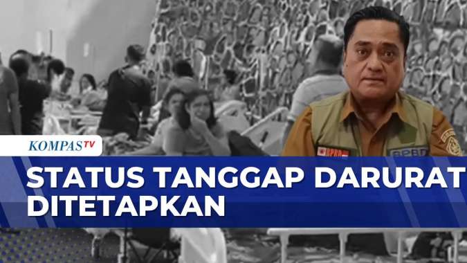 Pemkab Kepulauan Sangihe Tetapkan Status Tanggap Darurat Usai Gempa M 7,7, Ribuan Warga Mengungsi ke Perbukitan