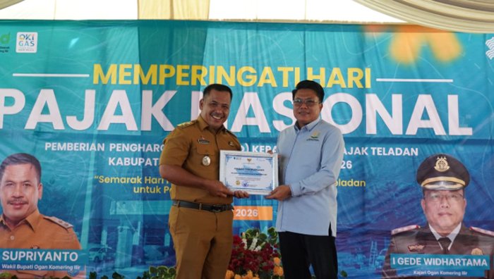 Pemkab OKI dan Kejari Perkuat Pengawasan Pajak Daerah, Wajib Pajak Teladan Dapat Penghargaan