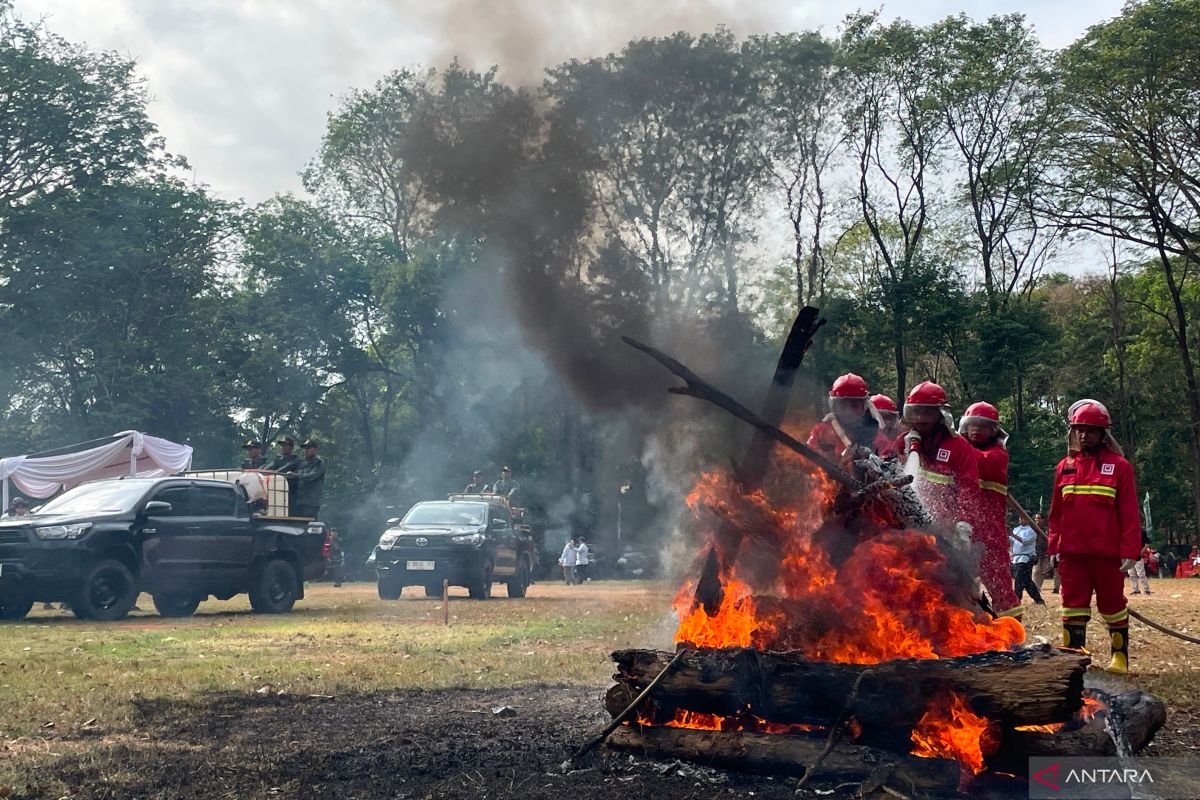 Perhutani Divre Janten Modifikasi 14 Mobil Polhut Jadi Armada Pemadam Kebakaran Hutan di Jawa Barat
