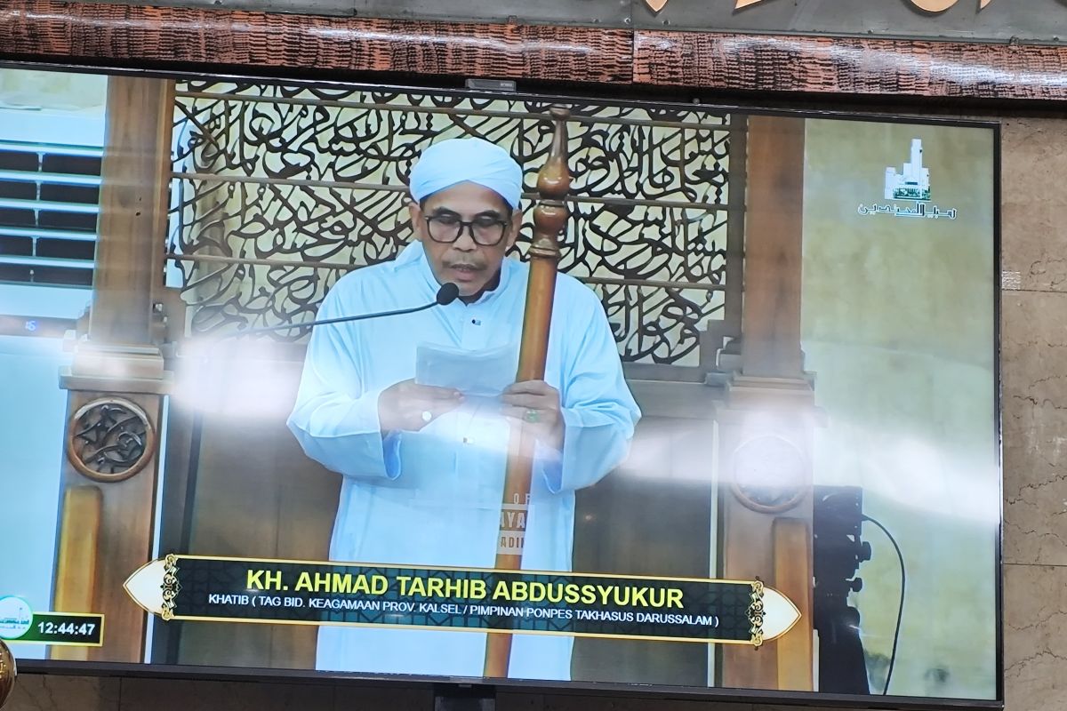 Empat Amalan Masuk Surga Disampaikan Khatib di Masjid Raya Sabilal Muhtadin Banjarmasin, Tebar Salam hingga Shalat Tahajud