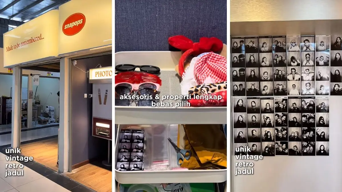 Pasar Warung Jambu di Bogor Kini Punya Snapops, Analog Photobooth Pertama Bernuansa Retro Jadul