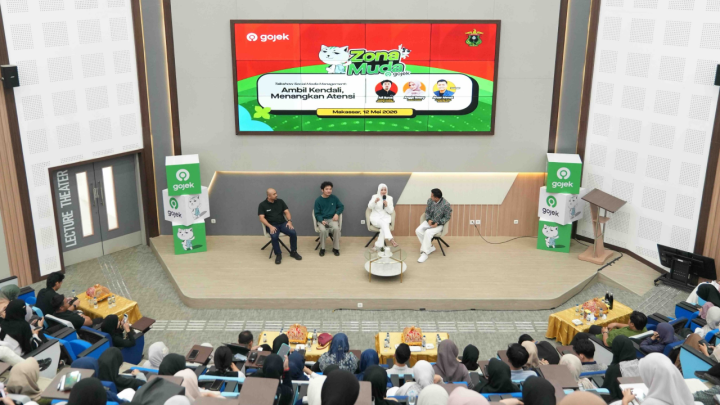 Gojek dan Unhas Gelar Pelatihan Media Sosial di Makassar, Hadirkan Influencer Adi Surya hingga Anggu Batary