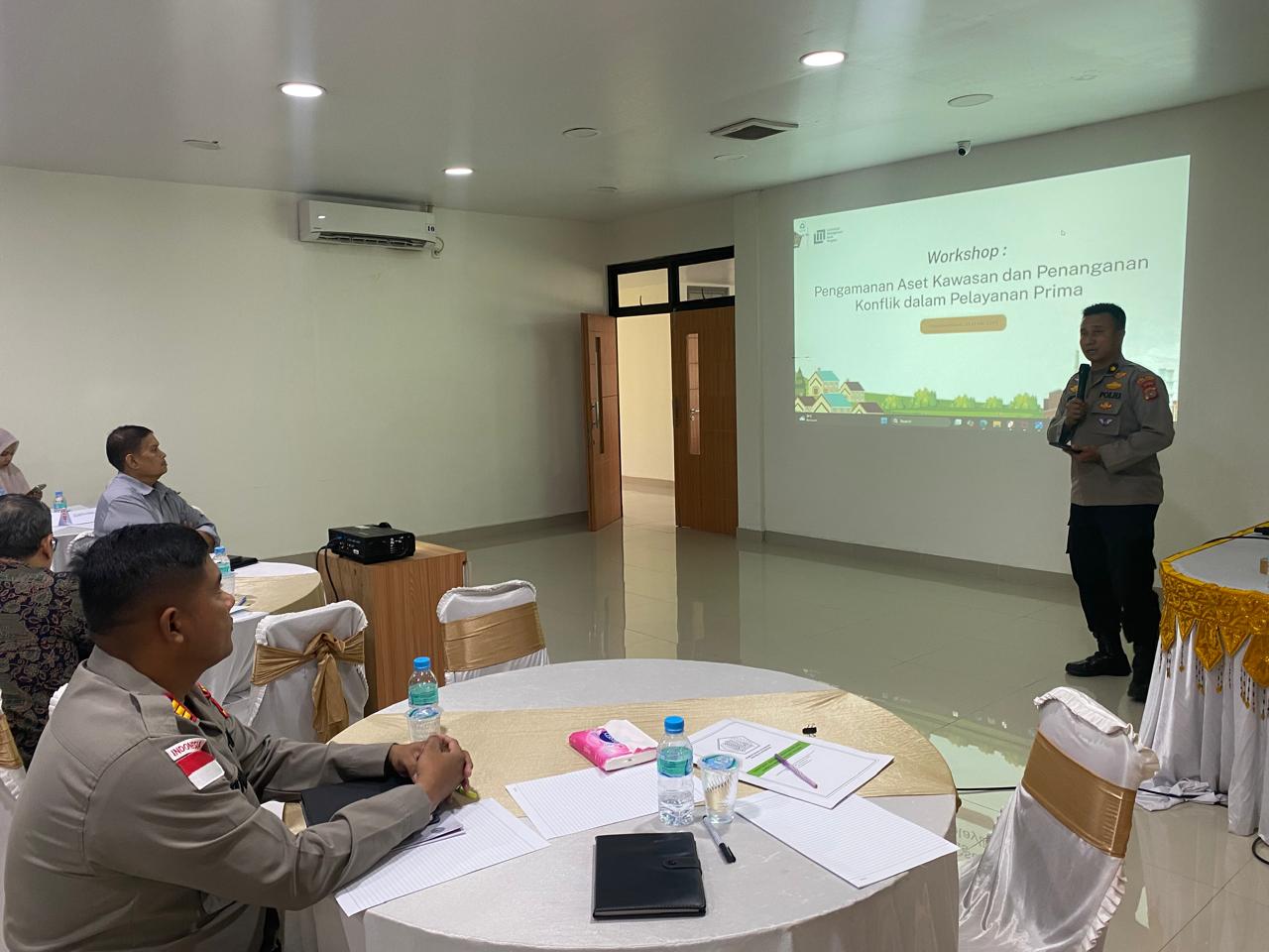 Polres Lhokseumawe dan LMAN Gelar Workshop Pengamanan Aset Negara, Tekankan Pendekatan Humanis Cegah Konflik