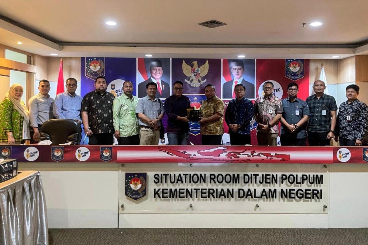 Komisi I DPRD Jambi Konsultasi ke Kemendagri, Bahas Sistem Penanganan Konflik Sosial dan Peran Tim Kewaspadaan Dini