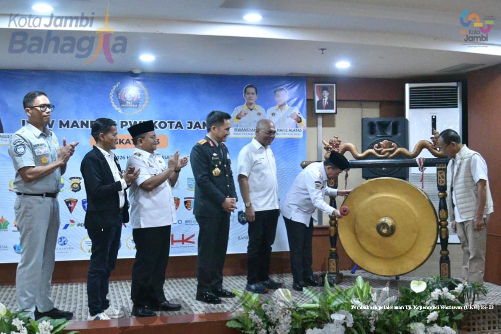 Wali Kota Jambi Maulana Dukung UKW ke-13, Targetkan 22 Wartawan Lebih Kompeten dan Patuh Kode Etik