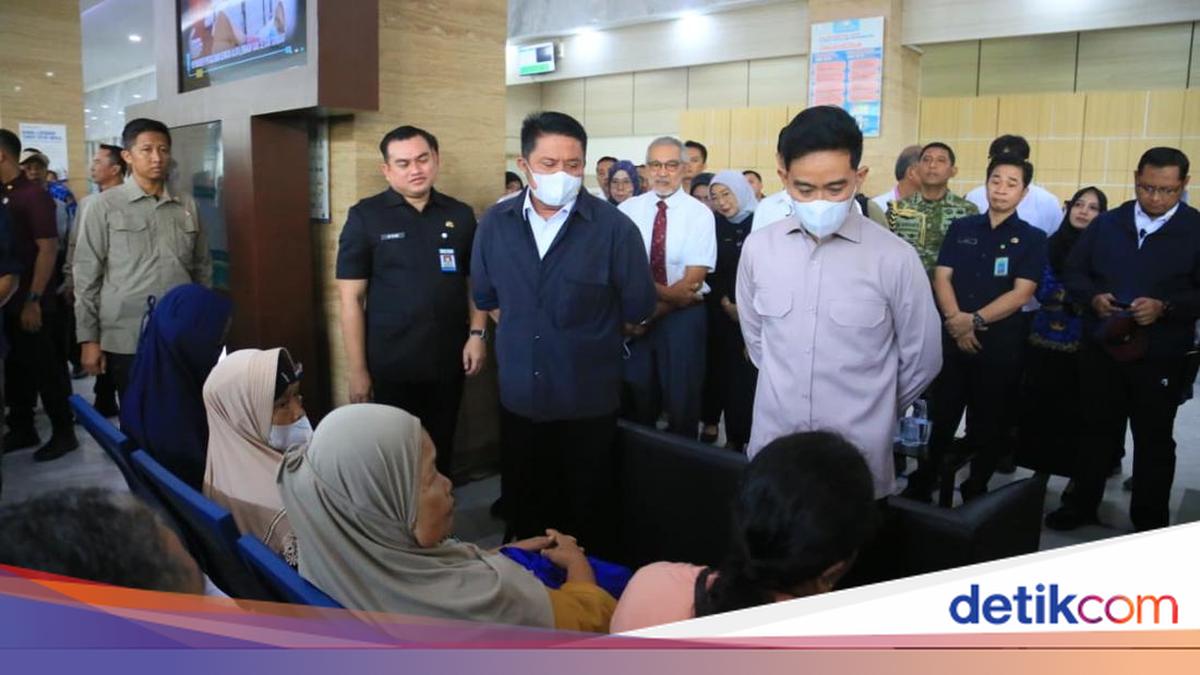 Wapres Gibran Tinjau Langsung Pelayanan BPJS di RSUD Siti Fatimah Palembang, Gubernur dan Wagub Sumsel Dampingi