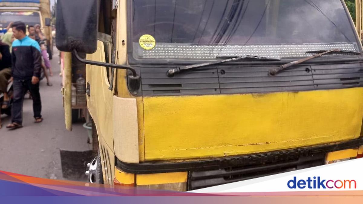 Pelajar 13 Tahun di Muaro Jambi Bawa Truk Colt Diesel Tabrak Pemotor, Suyatman (58) Tewas di Tempat