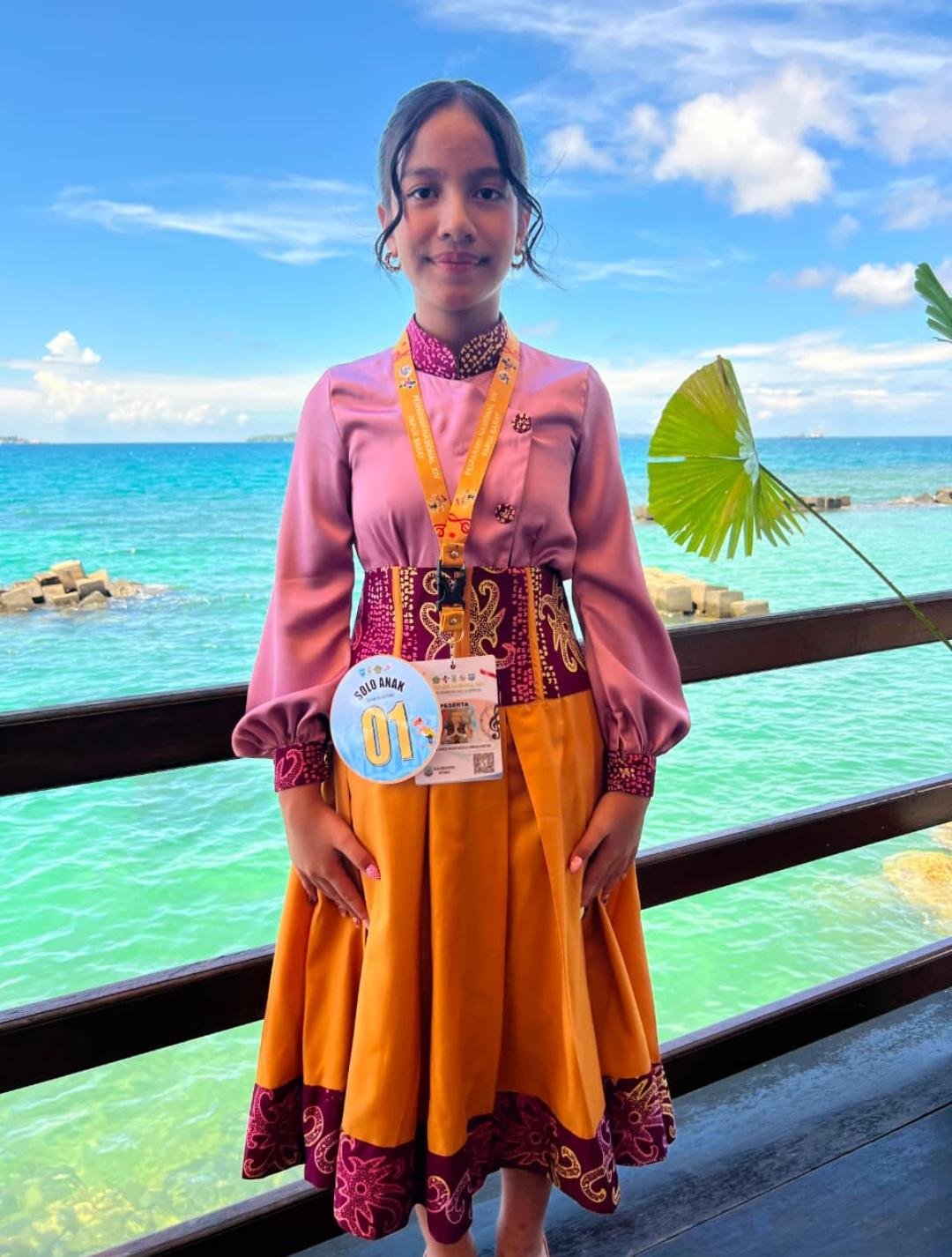 Medali Perak Pesparawi Nasional untuk Kalimantan Utara, Darlene Khen Rosengold Simanjuntak Persembahkan Prestasi dari Manokwari