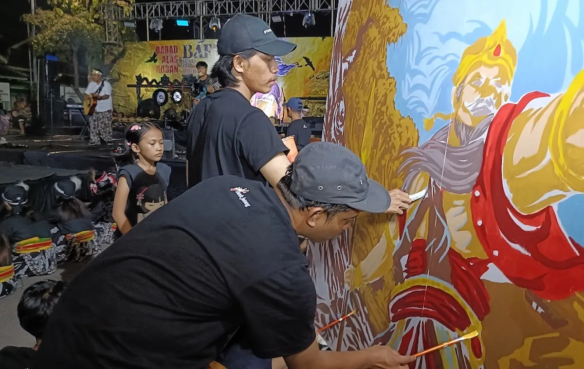 Seniman Mural Batang Buktikan Tembok Bisa Jadi Media Kritik Sosial, Sabet Juara Nasional dari BI hingga Solo