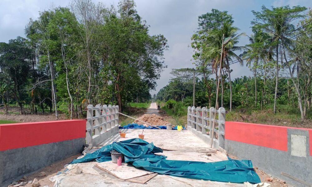 Progres Jembatan Perintis Garuda di Way Sulan Lampung Selatan Capai 99 Persen, Akses 816 KK Segera Terhubung