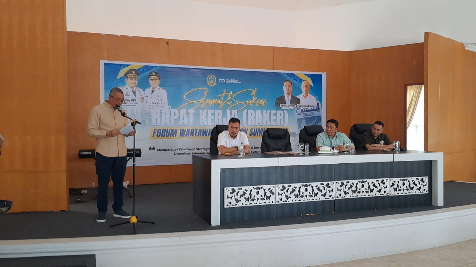 Gubernur Sumut Bobby Nasution Apresiasi Komitmen FWP Perkuat Diseminasi Informasi Pembangunan