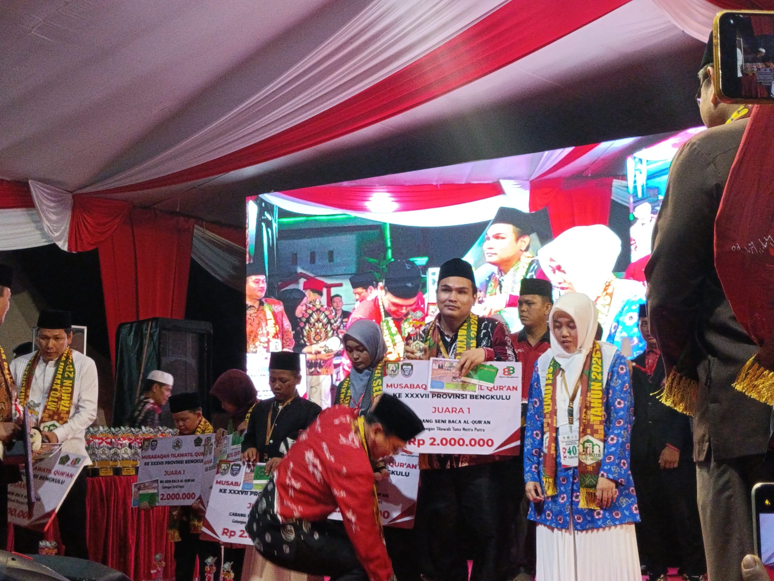 Bupati Seluma Teddy Rahman Dorong Nilai-Nilai Qur’ani Usai Kafilahnya Juara Umum MTQ ke-37 Provinsi Bengkulu